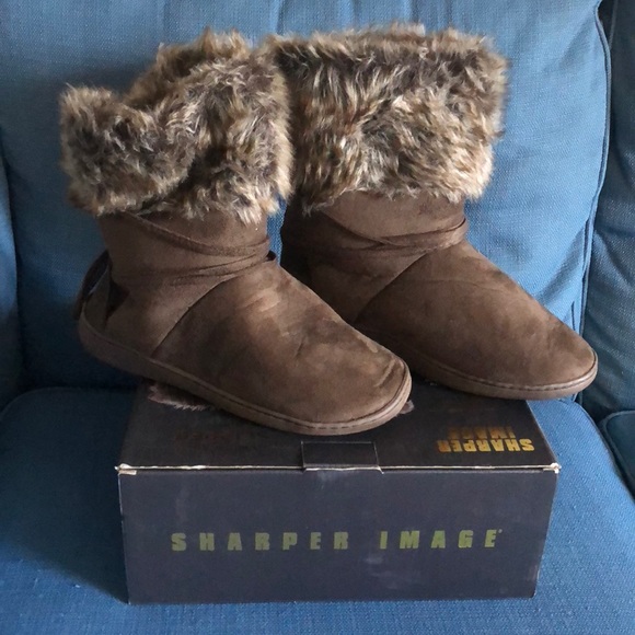 memory foam slipper boots